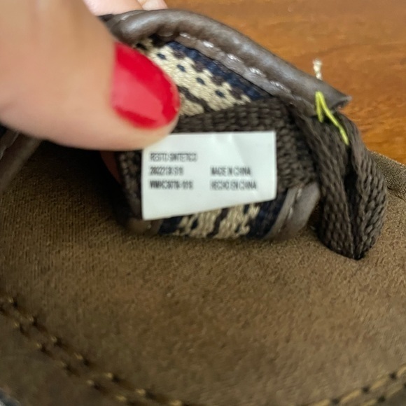 Wonder Nation Beach Canvas Flip Flops (Toddler Boys) Size 9-10 - Picture 8 of 9